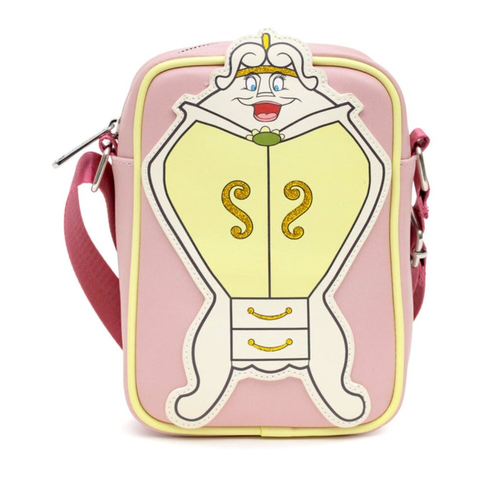 Disney Crossbody Bag, Beauty and the Beast Armoire the Wardrobe Pose